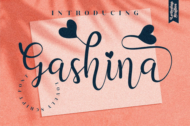 Gashina Font Letterena Studios 