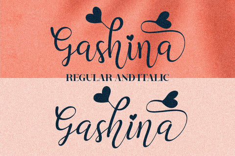 Gashina Font Letterena Studios 
