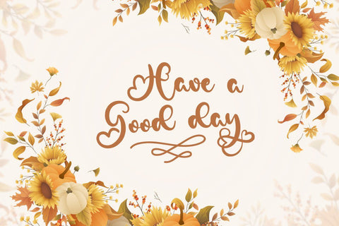 Gashyna Font Fallen Graphic Studio 