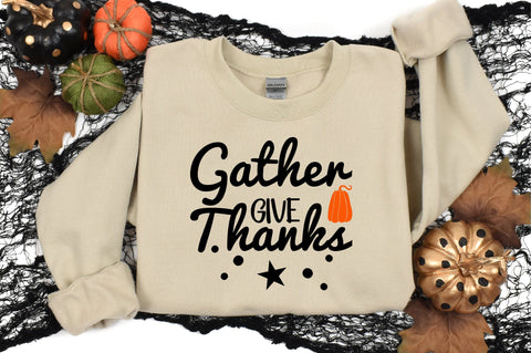 Gather Give Thanks SVG CraftlabSvg29 