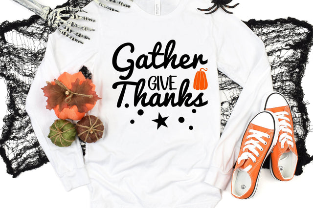 Gather Give Thanks SVG CraftlabSvg29 