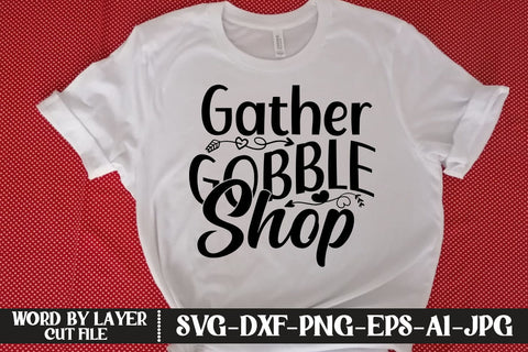 Gather Gobble Shop SVG DESIGN SVG MStudio 