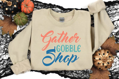 Gather Gobble Shop SVG Shahin alam 