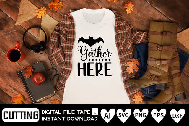 Gather Here SVG CraftlabSvg29 