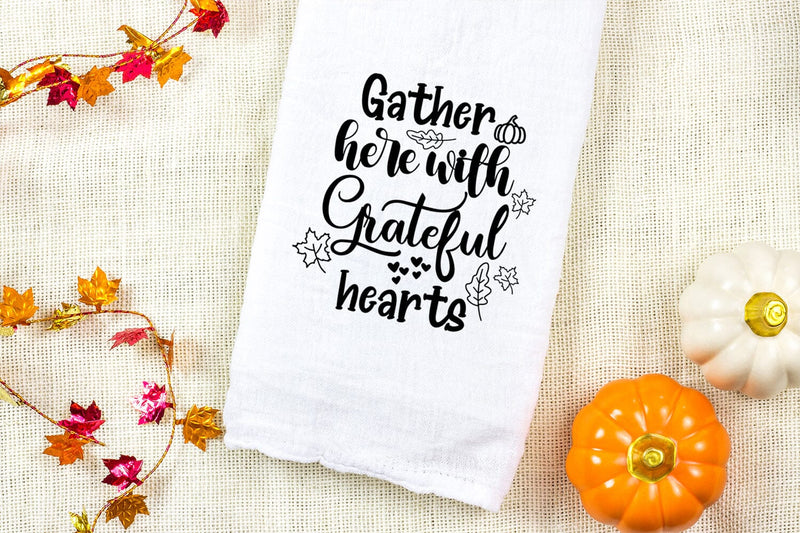 Gather Here- Thanksgiving Decor SVG SVG Happy Printables Club 