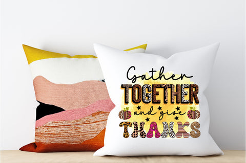 gather together and give thanks Sublimation SVGArt 