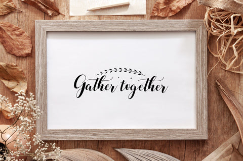 Gather Together SVG Design SVG futivesvg 