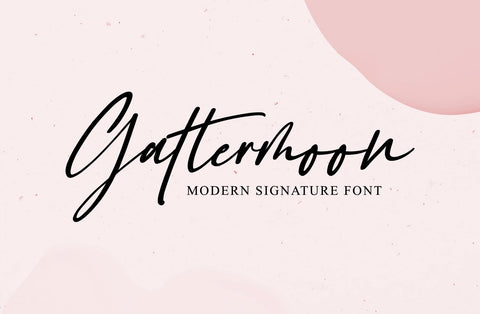 Gattermoon Font Yuby 