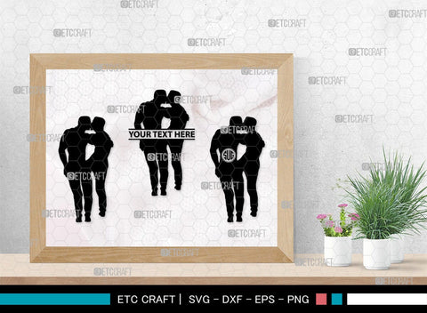 Gay Couple Monogram, Gay Couple Silhouette, Gay Couple SVG, Homosexual Svg, Couple Svg, Gay Svg, SB00363 SVG ETC Craft 