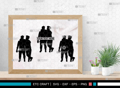 Gay Couple Monogram, Gay Couple Silhouette, Gay Couple SVG, Homosexual Svg, Couple Svg, Gay Svg, SB00363 SVG ETC Craft 