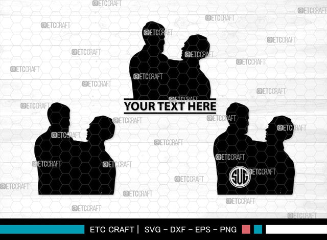 Gay Couple Monogram, Gay Couple Silhouette, Gay Couple SVG, Homosexual Svg, Couple Svg, Gay Svg, SB00363 SVG ETC Craft 