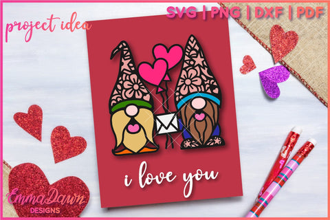 Gay Gnomes SVG, Gnome Lovers SVG SVG Emma Dawn Designs 