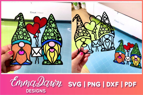Gay Gnomes SVG, Gnome Lovers SVG SVG Emma Dawn Designs 