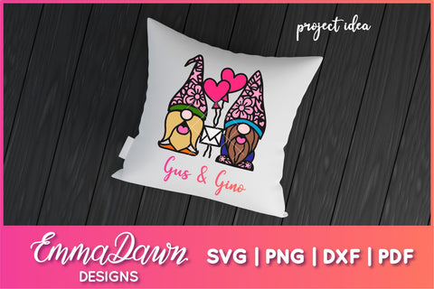 Gay Gnomes SVG, Gnome Lovers SVG SVG Emma Dawn Designs 