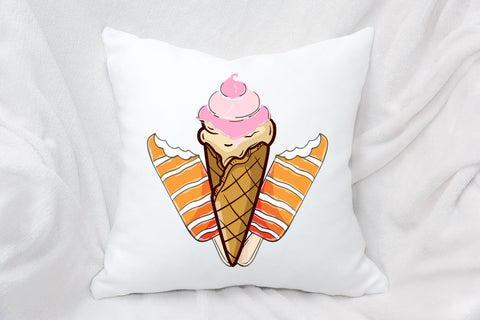 Gay Ice Cream LGBT Pride Rainbow PNG Sublimation Rupkotha 