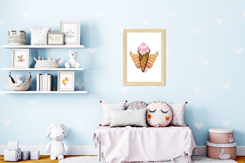 Gay Ice Cream LGBT Pride Rainbow PNG Sublimation Rupkotha 