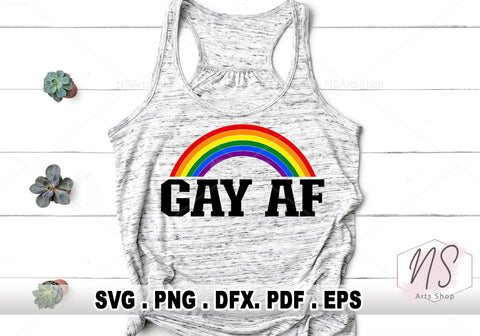 Gay pride SVG Bundle, lgbt svg, gay svg, pride svg, rainbow svg, svg designs, svg quotes, gay flag svg, rainbow flag svg, gay af svg, cricut SVG NS Arts Shop 