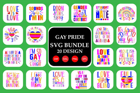 Gay Pride SVG Bundle SVG Shahin alam 