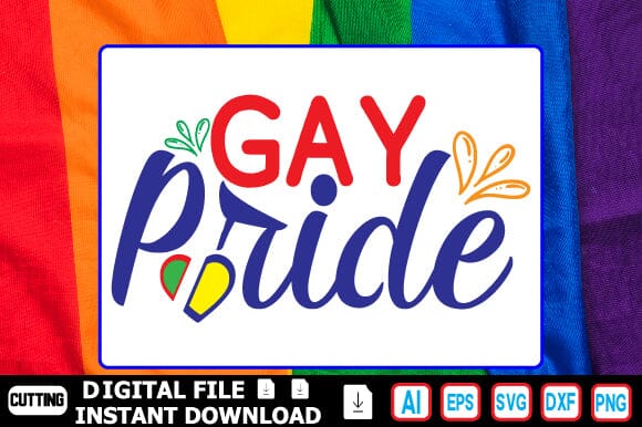 Gay Pride SVG Craftlabsvg24 