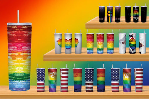 Gay Pride Tumbler Sublimation Sublimation SvgOcean 