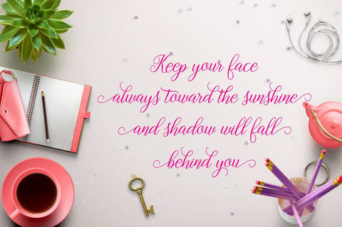 Gebrina Script Font Megatype 