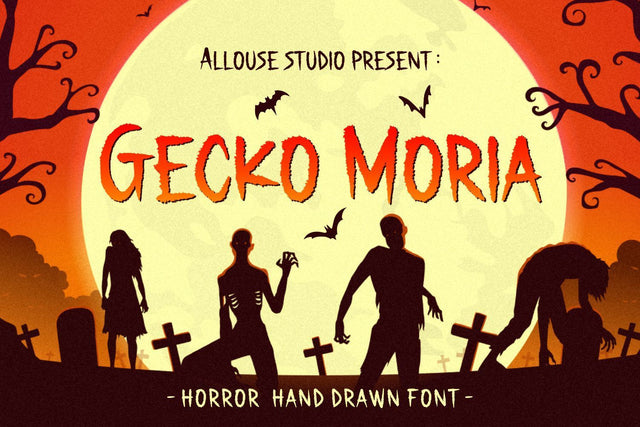 Gecko Moria Font Allouse.Studio 