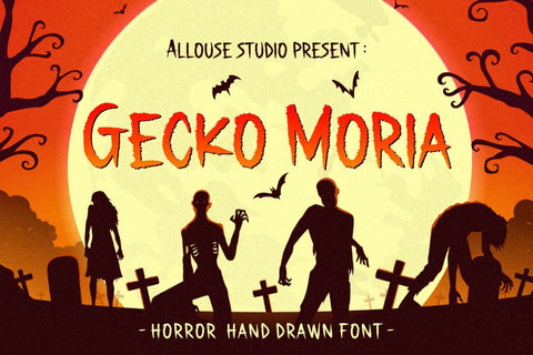 Gecko Moria Font Allouse.Studio 
