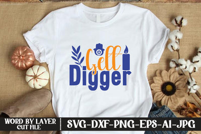 Gelt Digger SVG CUT FILE SVG MStudio 