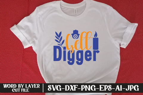 Gelt Digger SVG CUT FILE SVG MStudio 