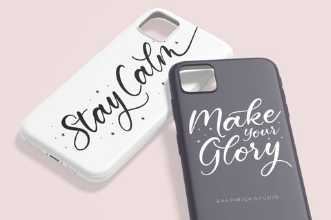 Gelyti is a Beautiful Handwritten Font Font Balpirick 