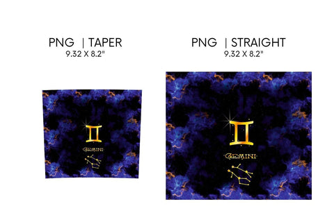Gemini Tumbler Sublimation Sublimation SvgOcean 