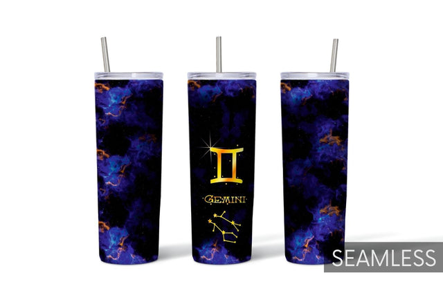 Gemini Tumbler Sublimation Sublimation SvgOcean 