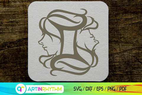 Gemini Zodiac sign svg SVG Artinrhythm shop 