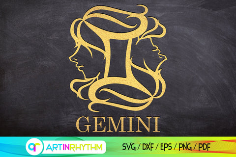 Gemini Zodiac sign svg SVG Artinrhythm shop 