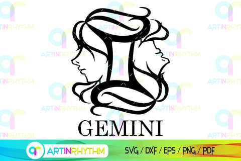 Gemini Zodiac sign svg SVG Artinrhythm shop 