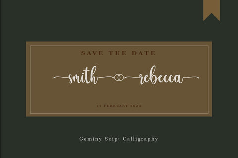 Geminy Calligraphy Font Font Balevgraph Studio 