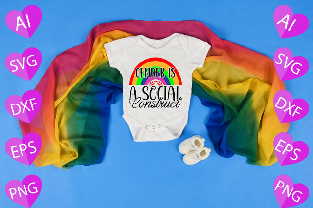 Gender is a Social Construct SVG CraftlabSvg29 