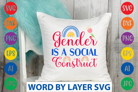 Gender Is A Social Construct SVG CUT FILE SVG Rafiqul20606 
