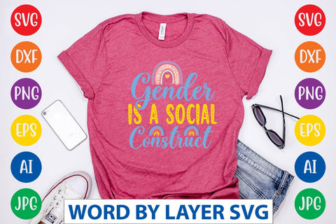 Gender Is A Social Construct SVG Design SVG Rafiqul20606 