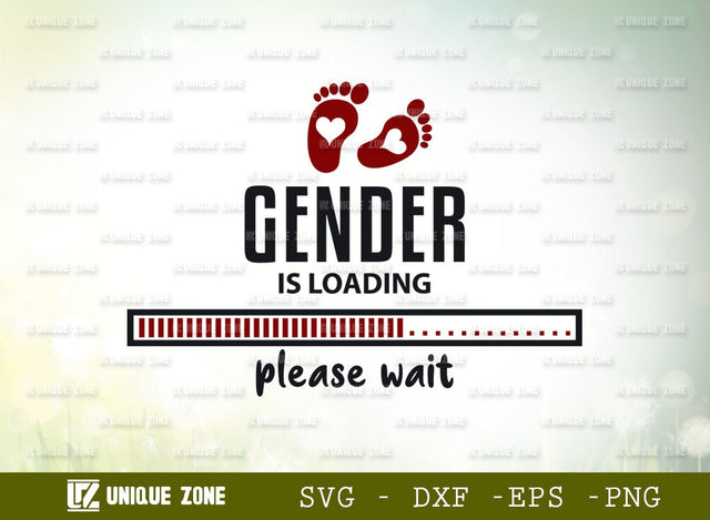 Gender Is Loading Please Wait Svg | Gender Is Loading | Happiness Svg | Baby Is Loading | Diaper Is Loading | SVG Unique Zone 