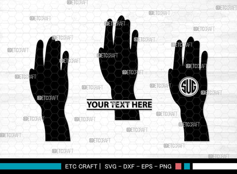 Generation Hands Monogram, Generation Hands Silhouette, Generation Hands SVG, Hands Svg, Power Fist Svg, SB00364 SVG ETC Craft 