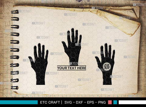 Generation Hands Monogram, Generation Hands Silhouette, Generation Hands SVG, Hands Svg, Power Fist Svg, SB00364 SVG ETC Craft 