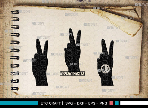 Generation Hands Monogram, Generation Hands Silhouette, Generation Hands SVG, Hands Svg, Power Fist Svg, SB00364 SVG ETC Craft 