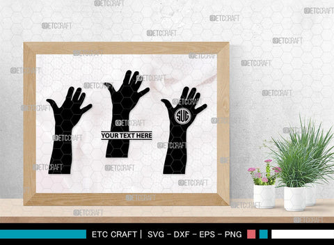 Generation Hands Monogram, Generation Hands Silhouette, Generation Hands SVG, Hands Svg, Power Fist Svg, SB00364 SVG ETC Craft 