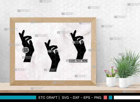 Generation Hands Monogram, Generation Hands Silhouette, Generation Hands SVG, Hands Svg, Power Fist Svg, SB00364 SVG ETC Craft 