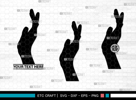 Generation Hands Monogram, Generation Hands Silhouette, Generation Hands SVG, Hands Svg, Power Fist Svg, SB00364 SVG ETC Craft 