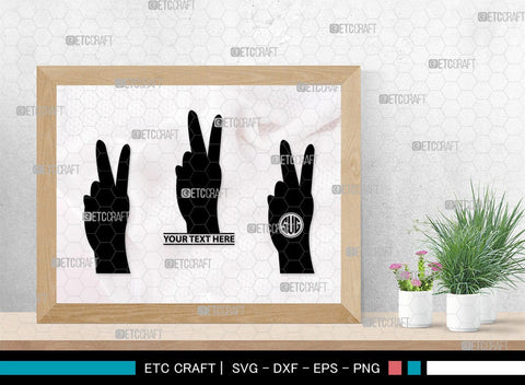 Generation Hands Monogram, Generation Hands Silhouette, Generation Hands SVG, Hands Svg, Power Fist Svg, SB00364 SVG ETC Craft 