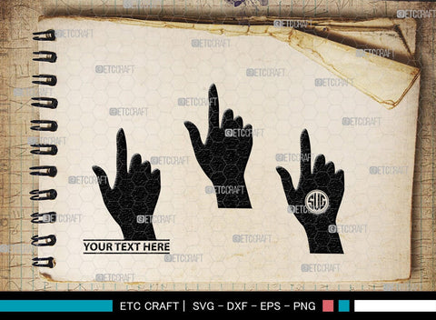 Generation Hands Monogram, Generation Hands Silhouette, Generation Hands SVG, Hands Svg, Power Fist Svg, SB00364 SVG ETC Craft 