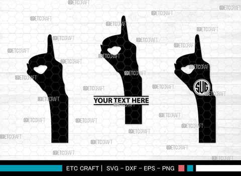 Generation Hands Monogram, Generation Hands Silhouette, Generation Hands SVG, Hands Svg, Power Fist Svg, SB00364 SVG ETC Craft 