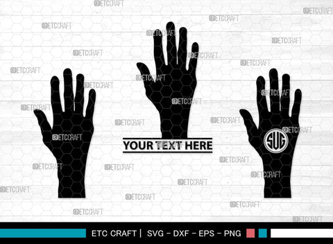 Generation Hands Monogram, Generation Hands Silhouette, Generation Hands SVG, Hands Svg, Power Fist Svg, SB00364 SVG ETC Craft 